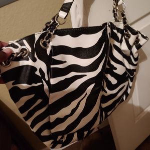 Zebra Print Purse